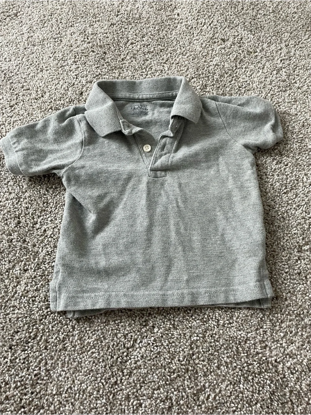 ‼️Mix and Match 3 items for $5‼️ The Children's Place 2T Gray Polo Shirt